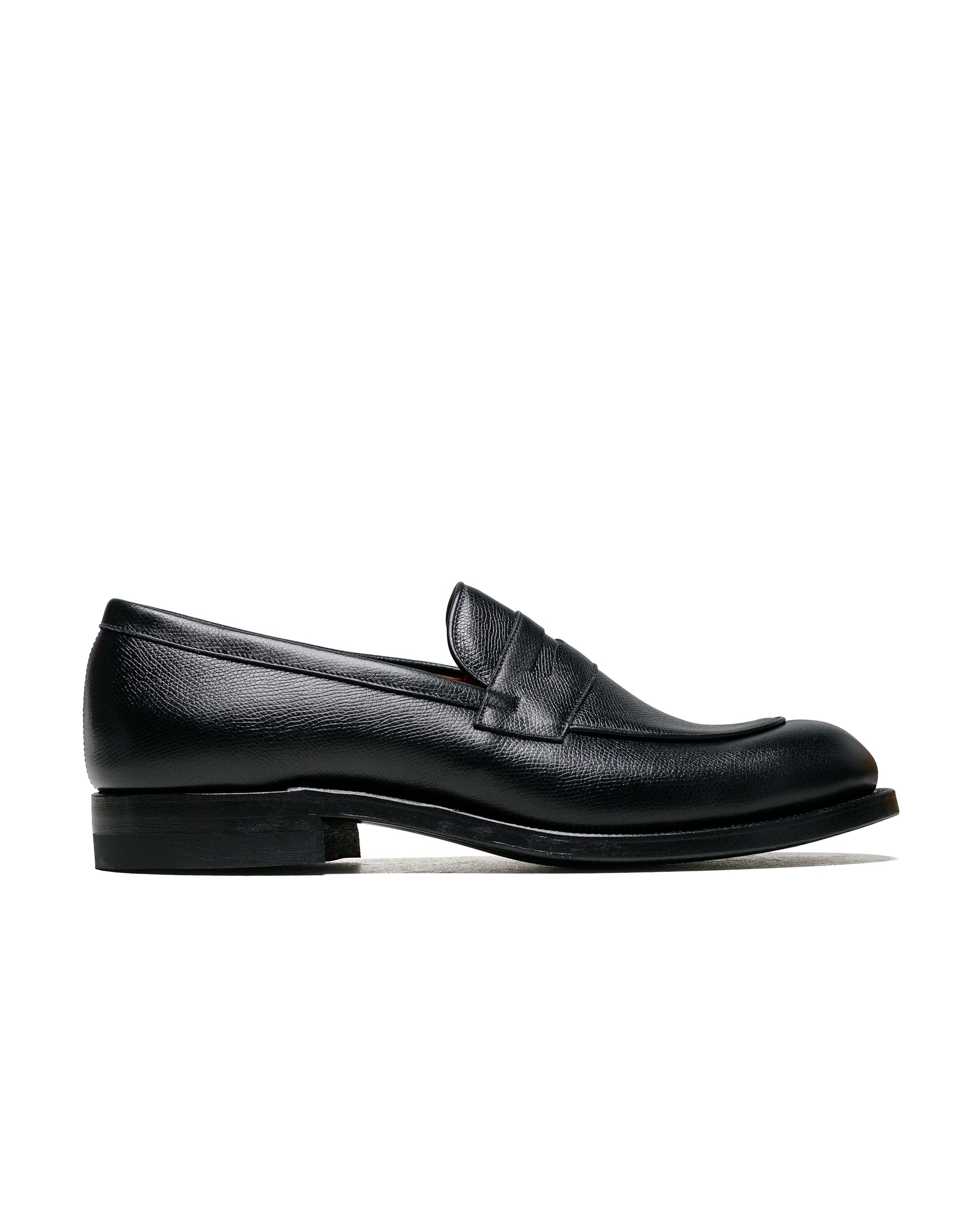 Viberg Bristol Loafer Black Alpine Calf