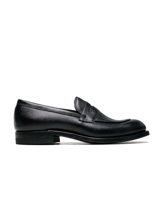Viberg Bristol Loafer Black Alpine Calf