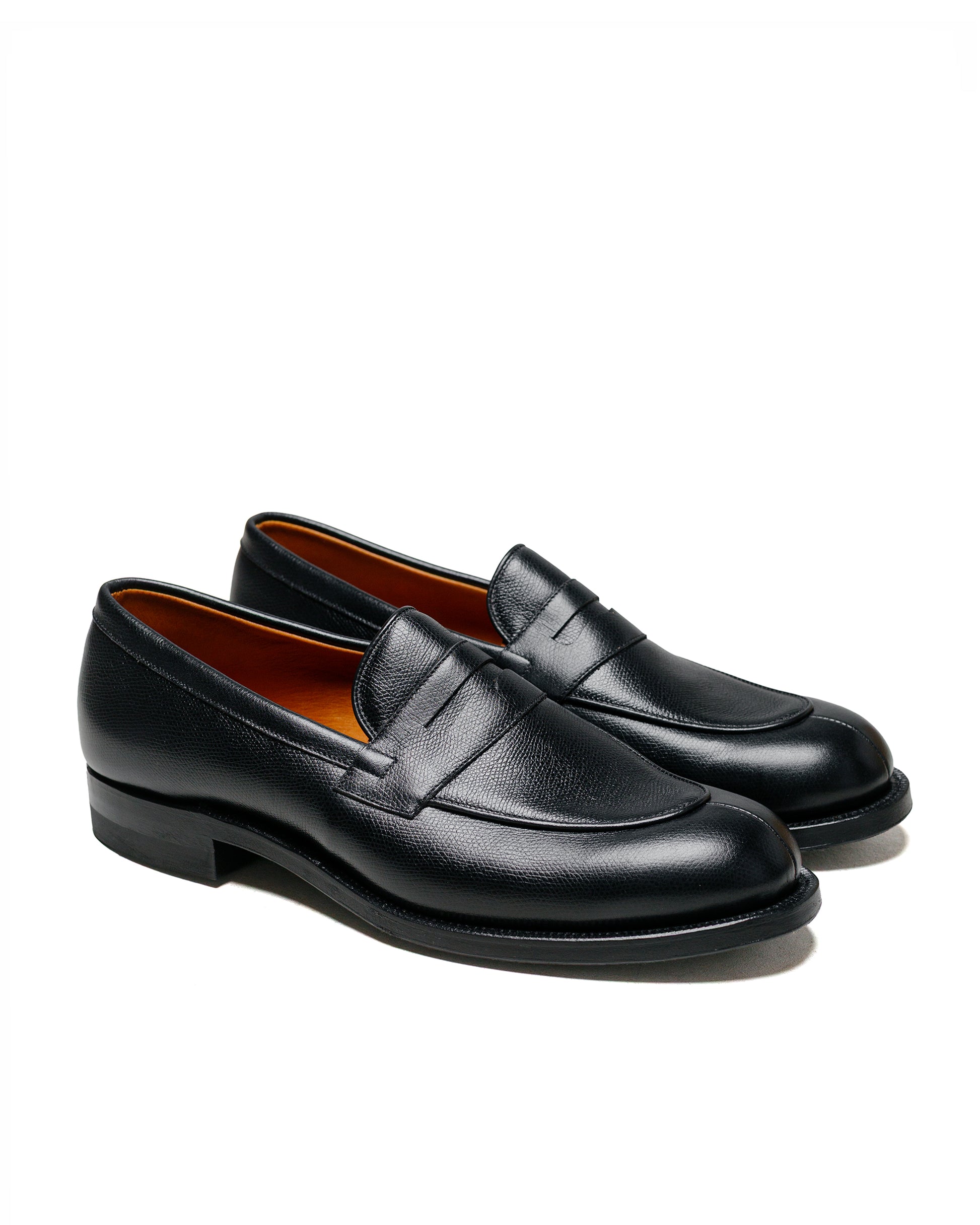 Viberg Bristol Loafer Black Alpine Calf