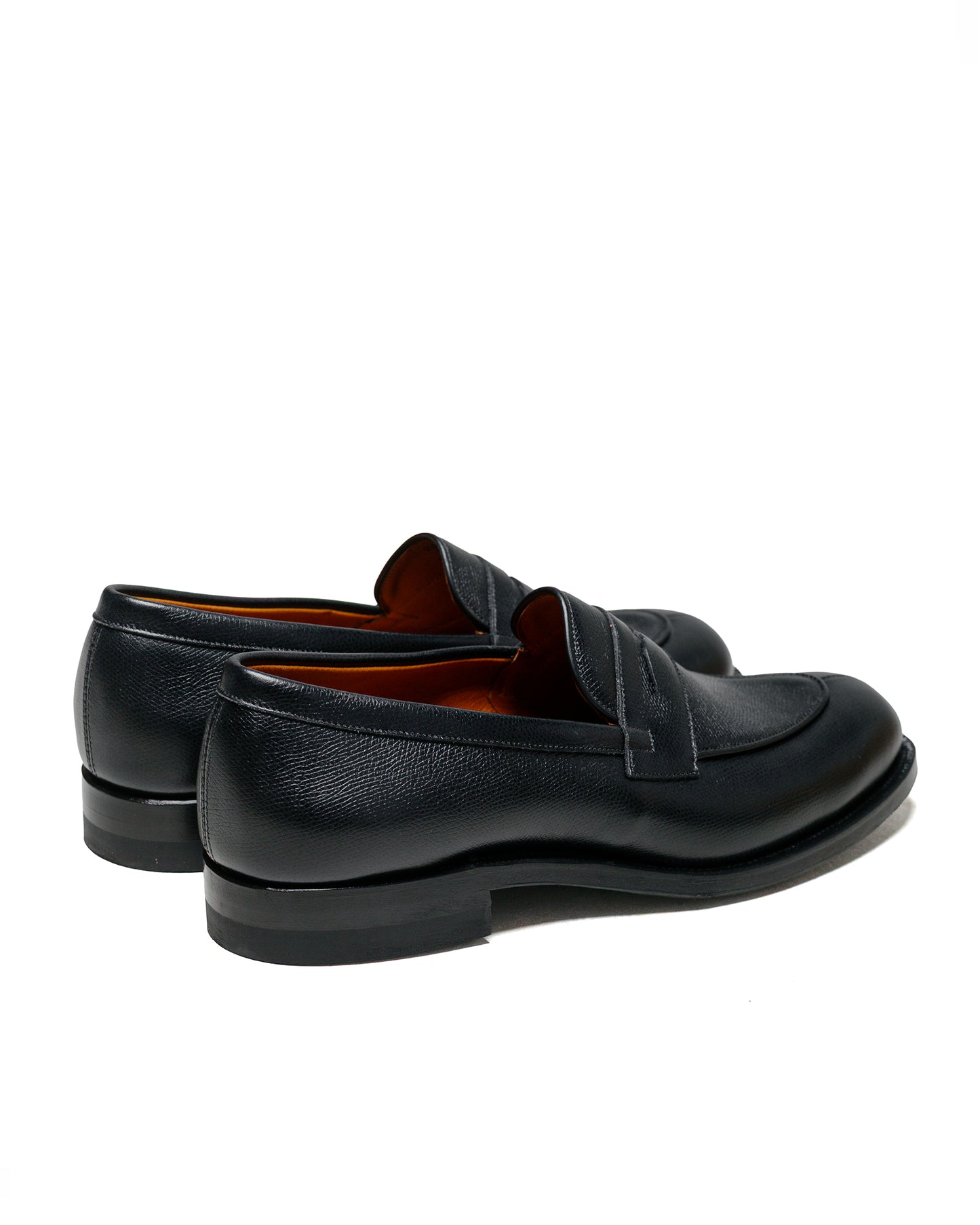 Viberg Bristol Loafer Black Alpine Calf