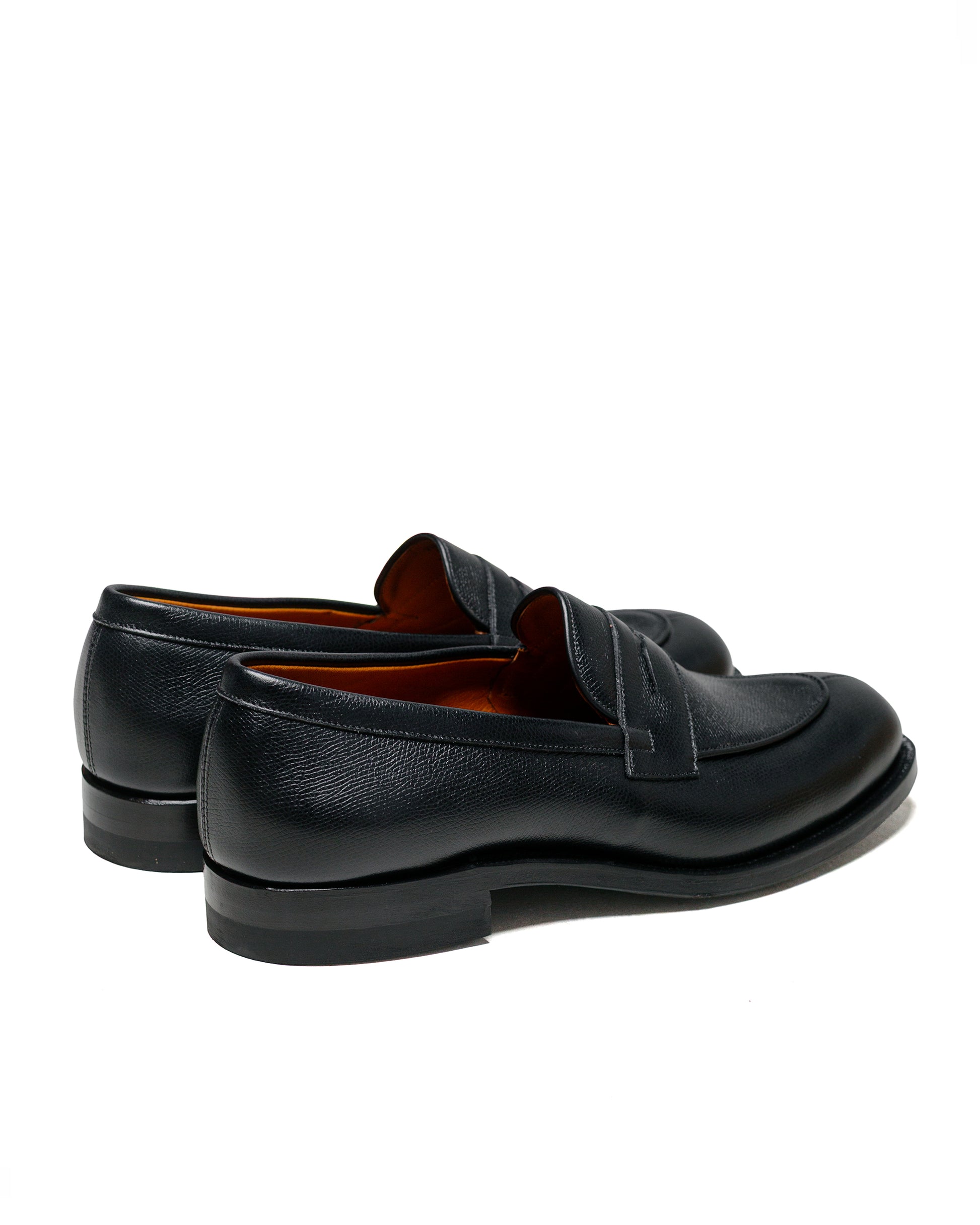 Viberg Bristol Loafer Black Alpine Calf