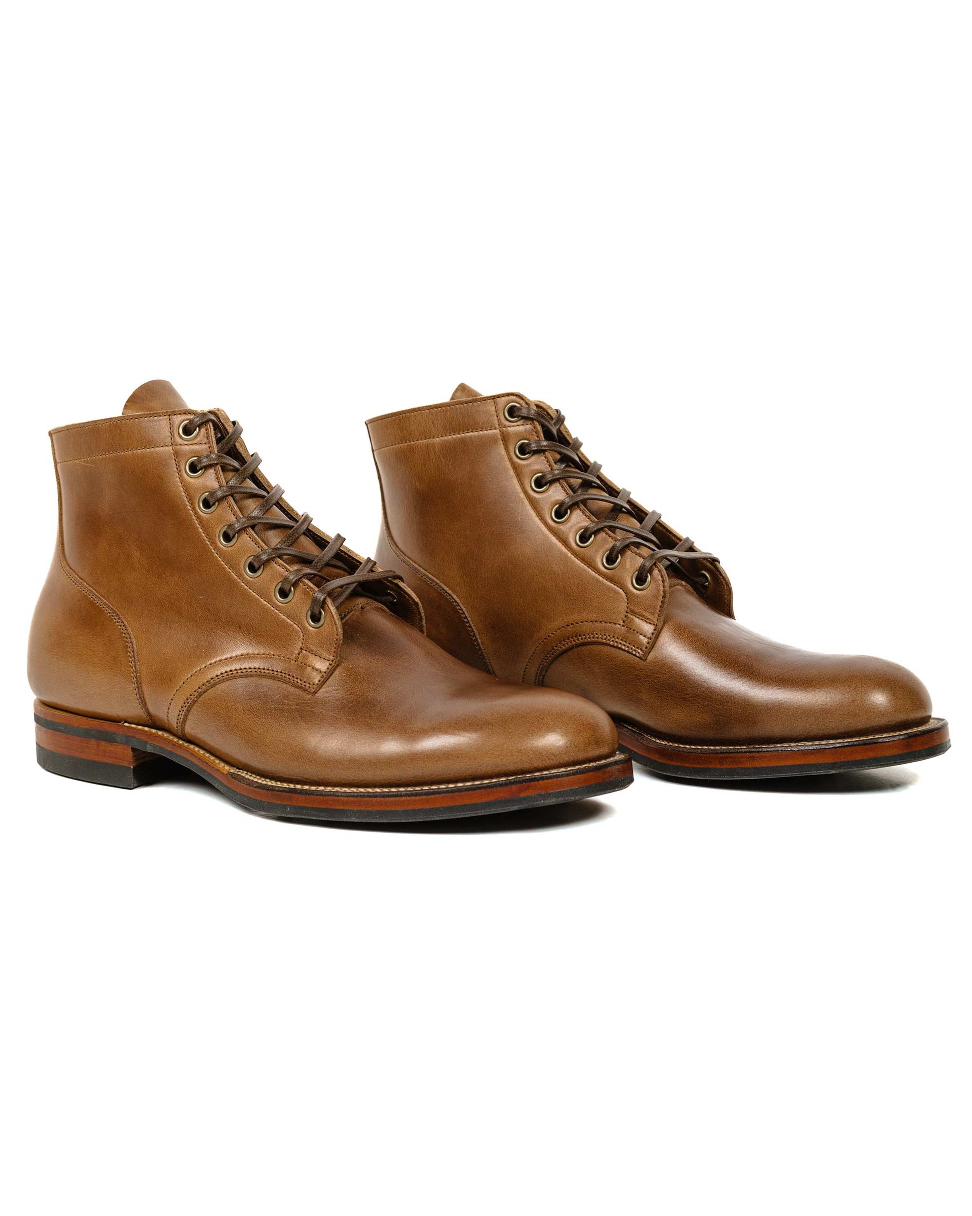 Viberg Service Boot 1035 Natural Chromexcel Side