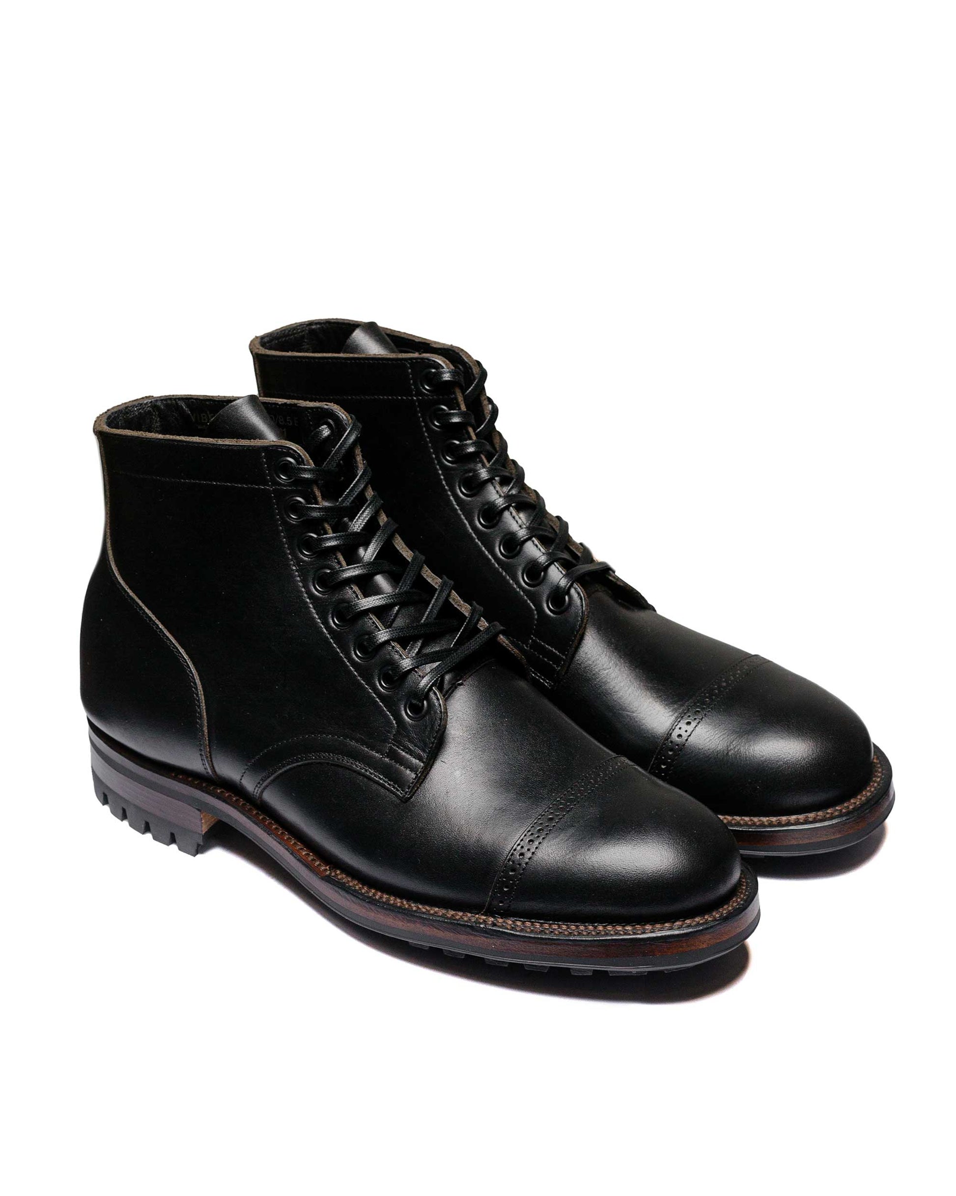 Viberg Service Boot 2030 BCT Black Wooly CXL front side