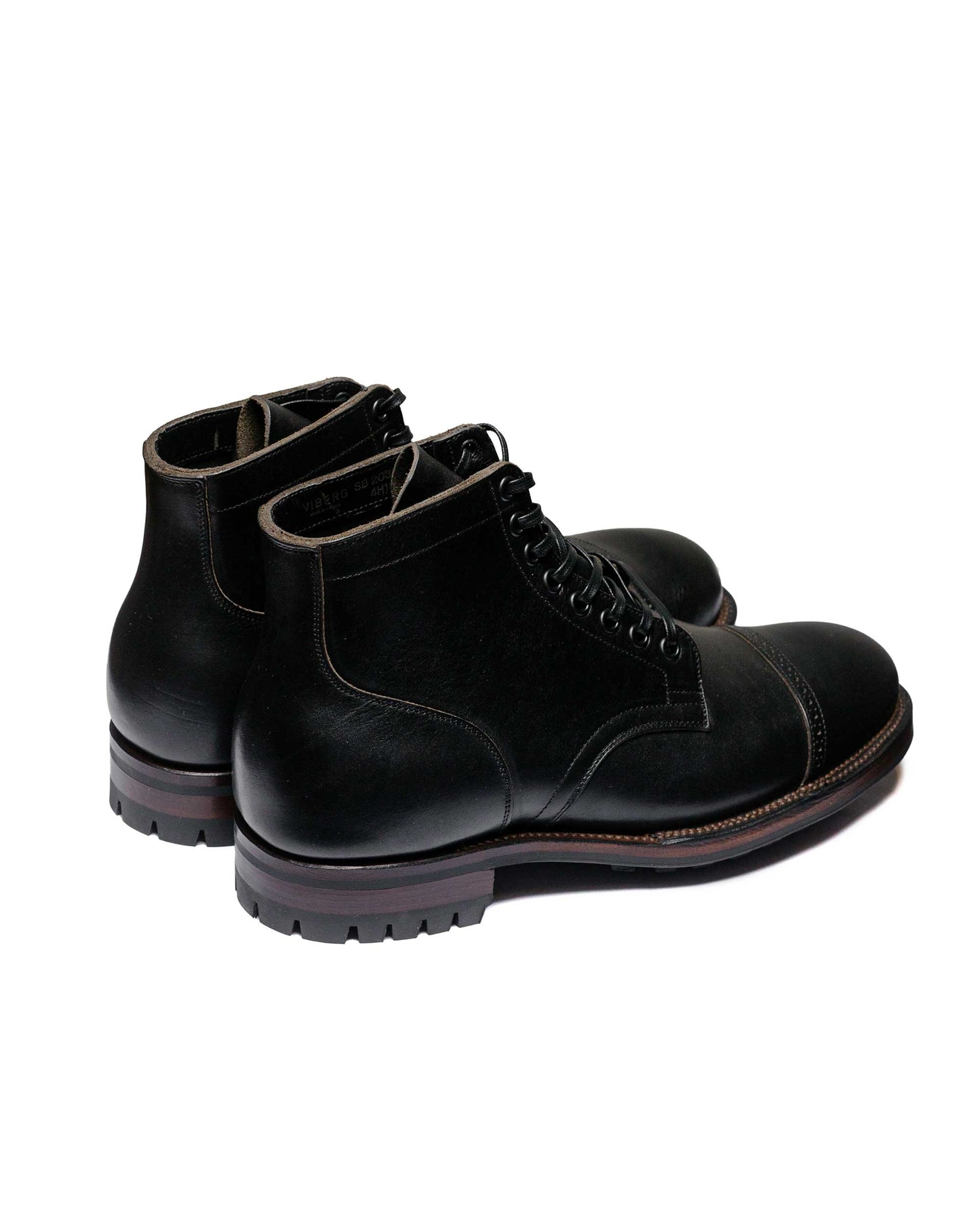 Viberg Service Boot 2030 BCT Black Wooly CXL back side