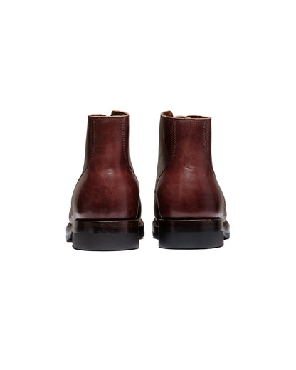 Viberg Service Boot 2030 BCT Burgundy Lucida Horsebutt back