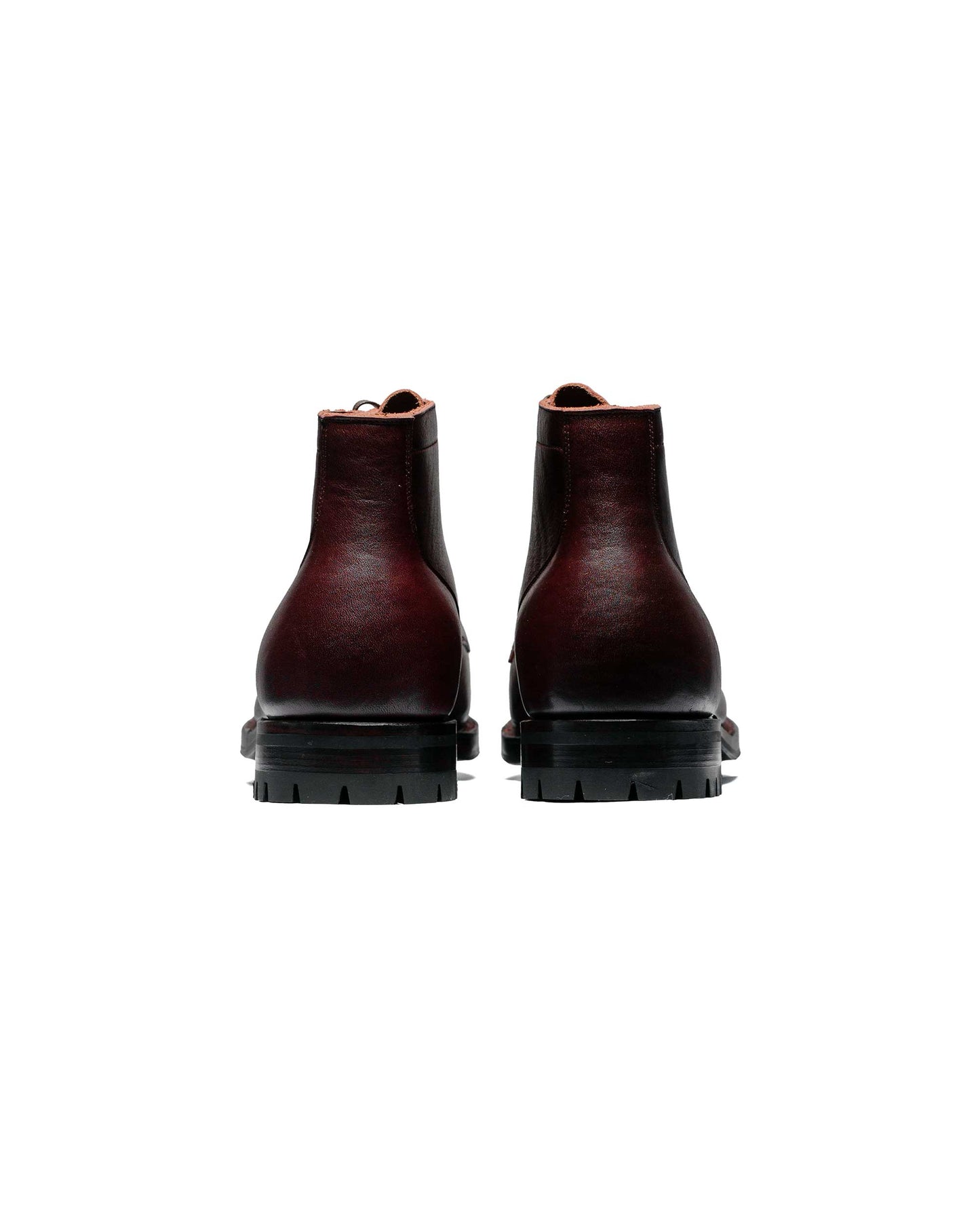 Viberg Service Boot 2030 BCT Burgundy Wooly CXL back 