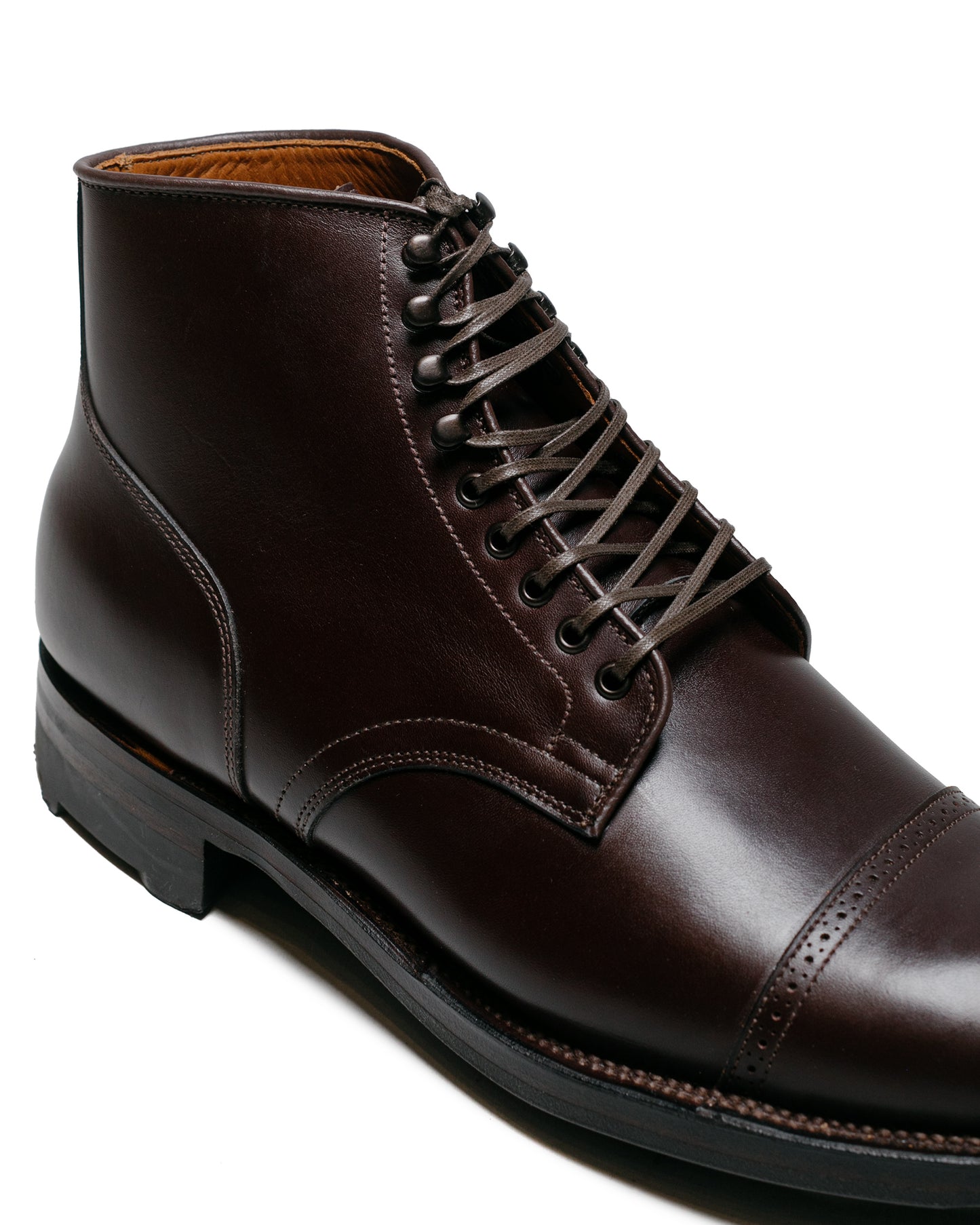 Viberg Service Boot 2030 BCT Warm Brown French Calf close