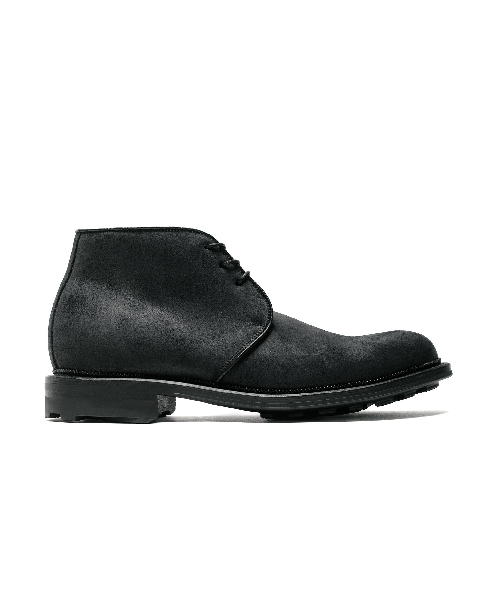 【中古】【メンズ】VIBERG BOOT CHUKKA 襲わ BOOTS ヴァイバーグ ブーツ チャッカブーツ 靴 サイズ：8 1/2  カラー：ブラック 万代Net店 164-240229-kk-06-tag