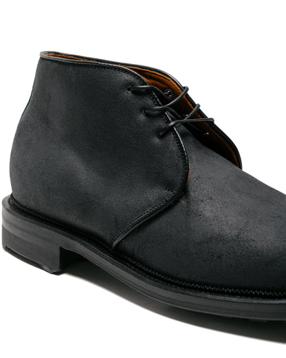 Viberg Uplands Boot Black Waxy Commander Close