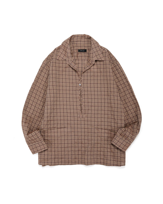 Wanze Skipper Shirt Organic Cotton Umber