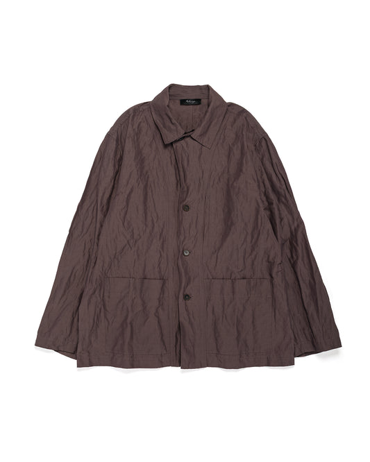 Wanze Box Jacket Cotton Nylon Metal Prune