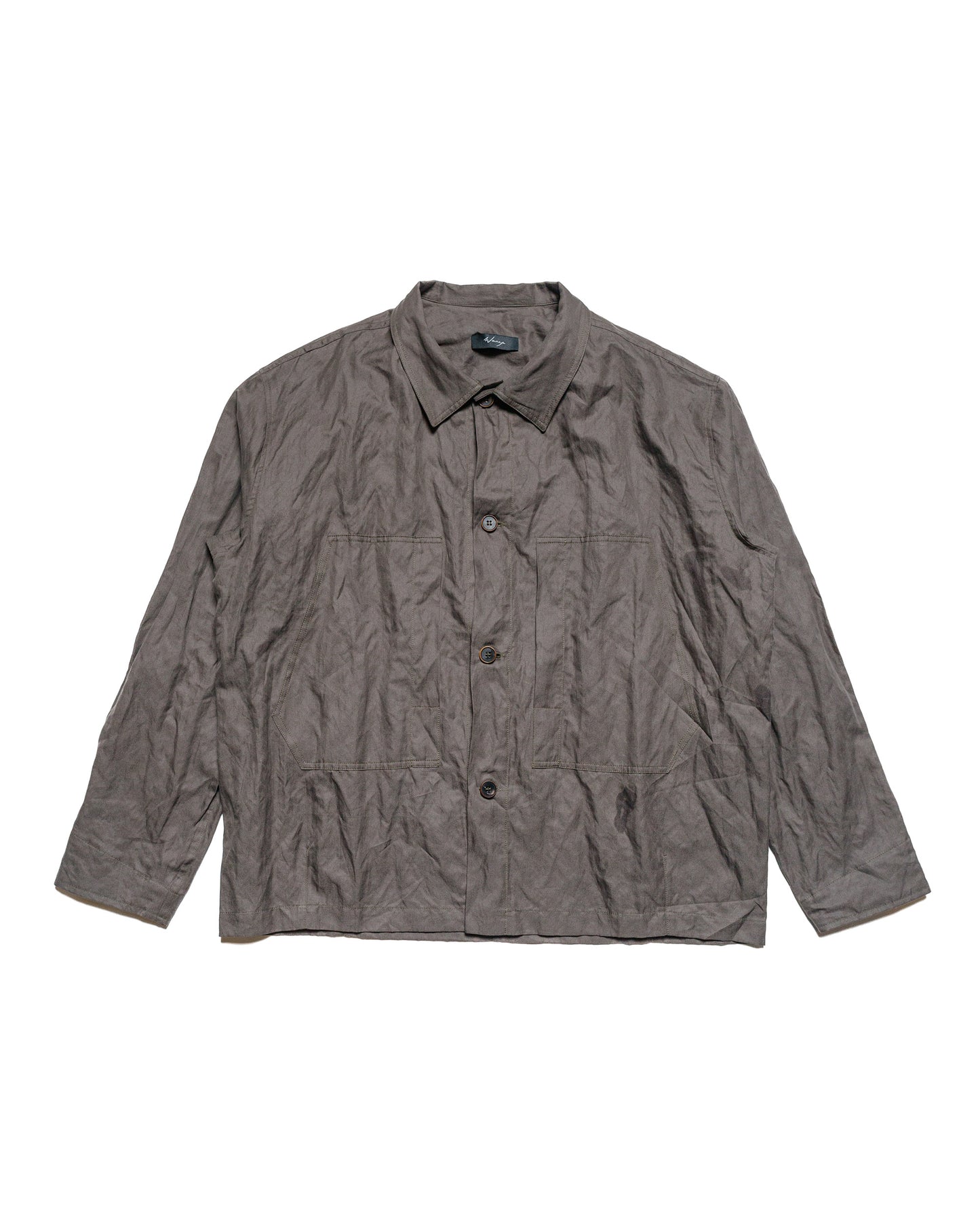 Wanze Chore Shirt Cotton Metal Kelp Green