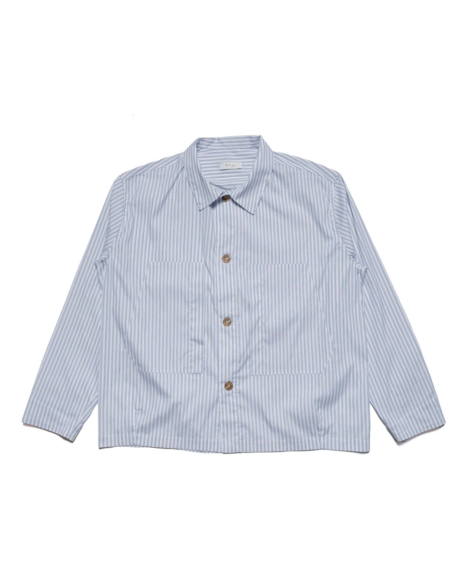 Wanze Chore Shirt Cotton Poplin Stripe