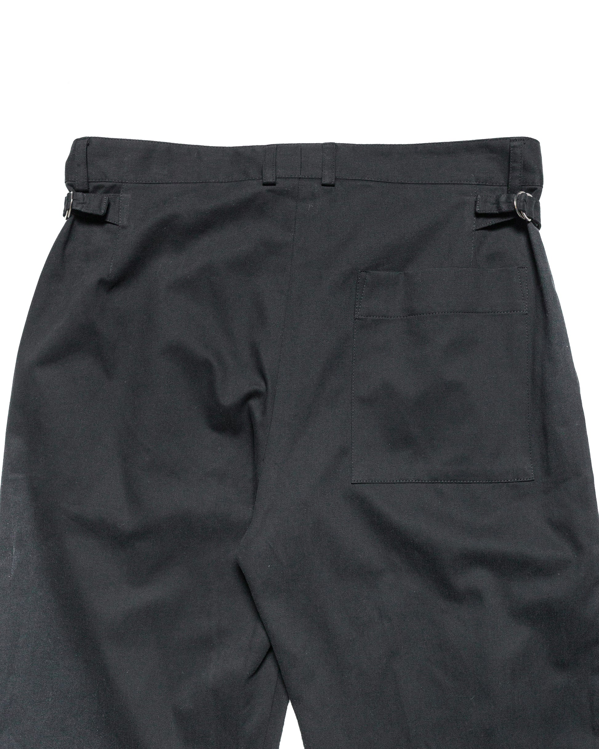 Wanze Cinch Trouser Cotton Twill Blackback