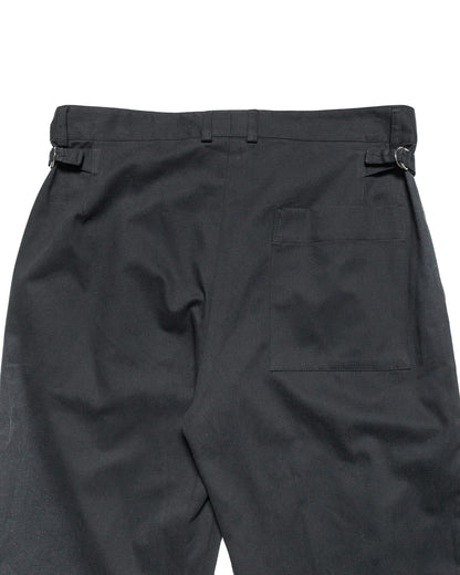 Wanze Cinch Trouser Cotton Twill Blackback