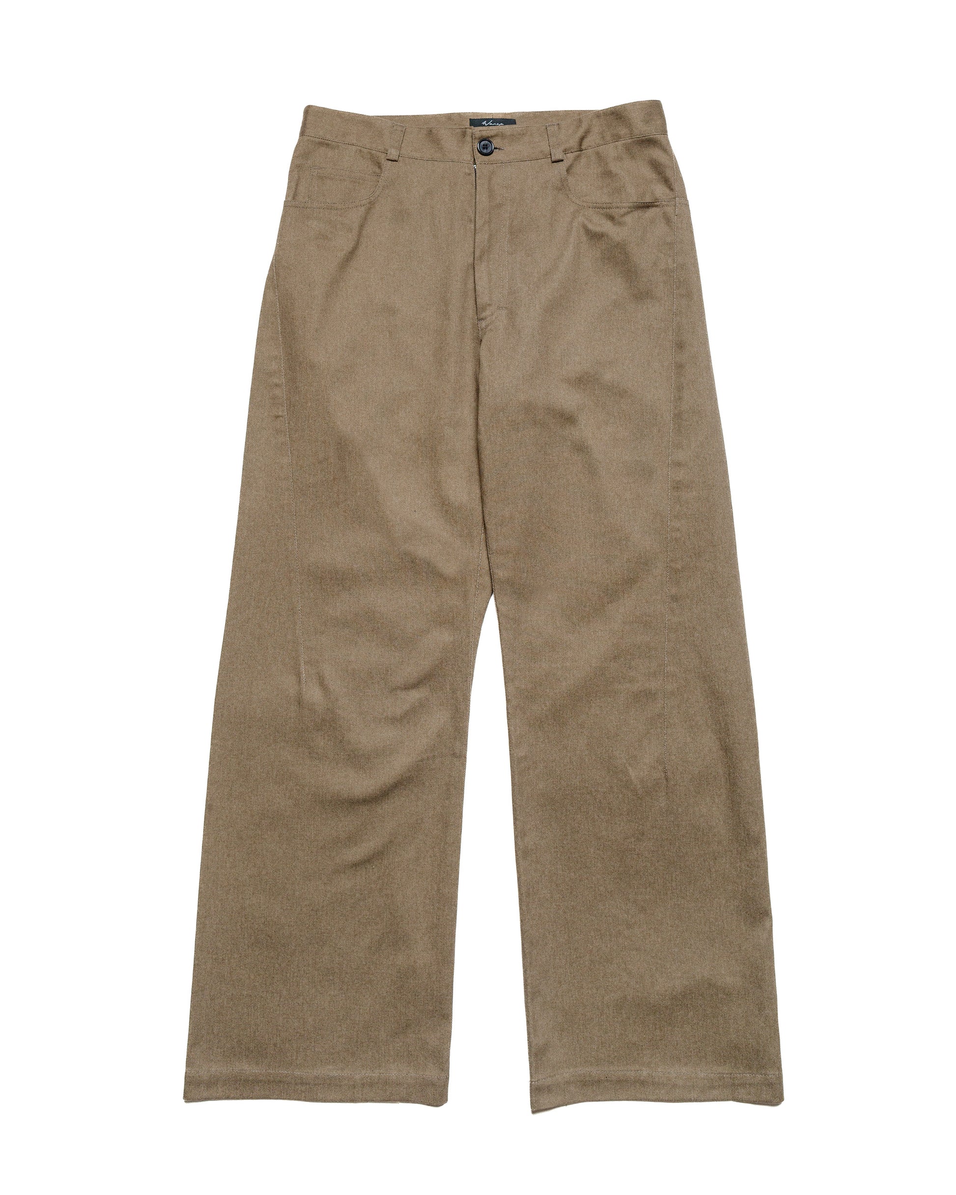 Wanze Darted Straight Leg Pant Cotton Twill Oak