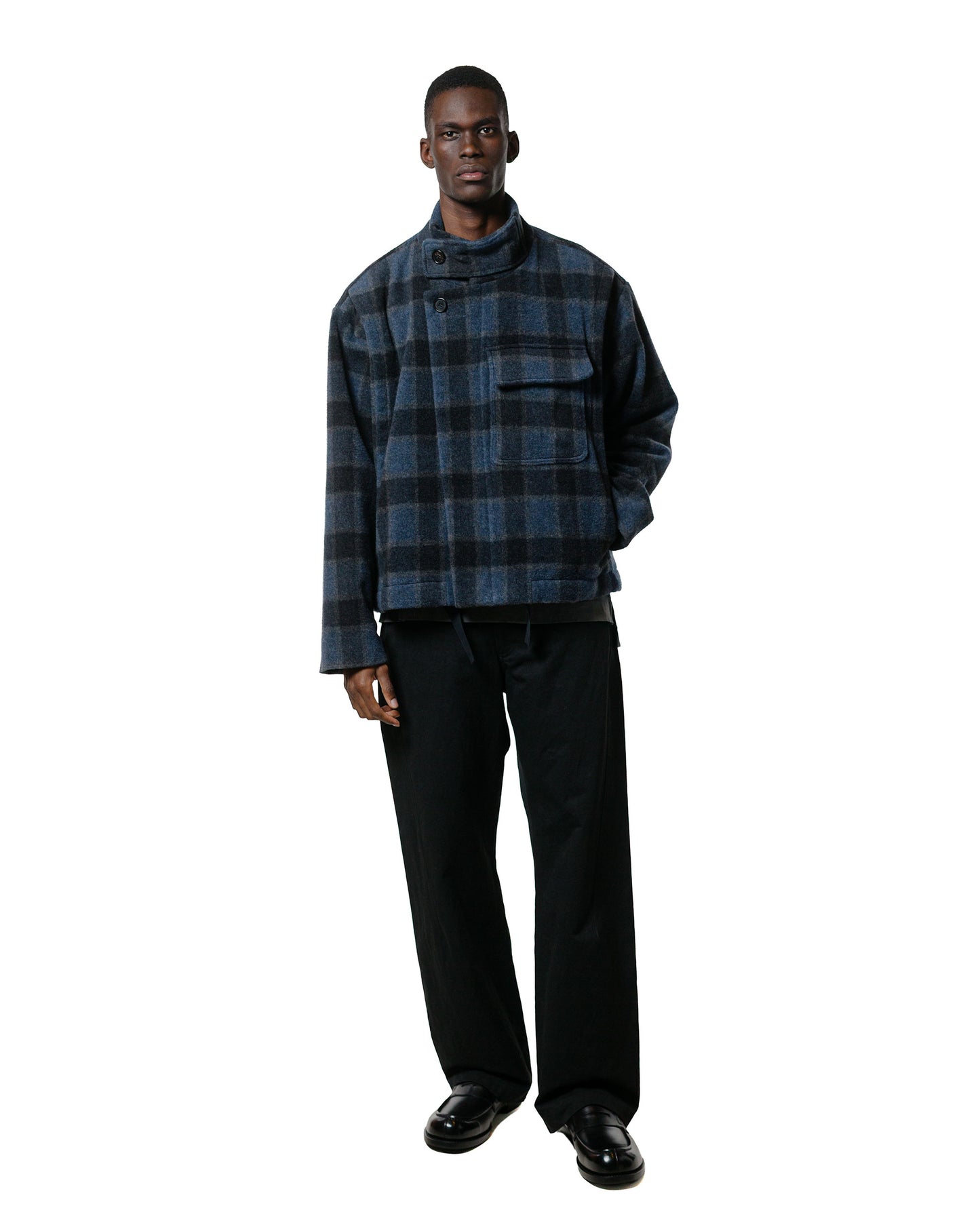 Wanze Dispatch Jacket Brushed Wool Plaid
