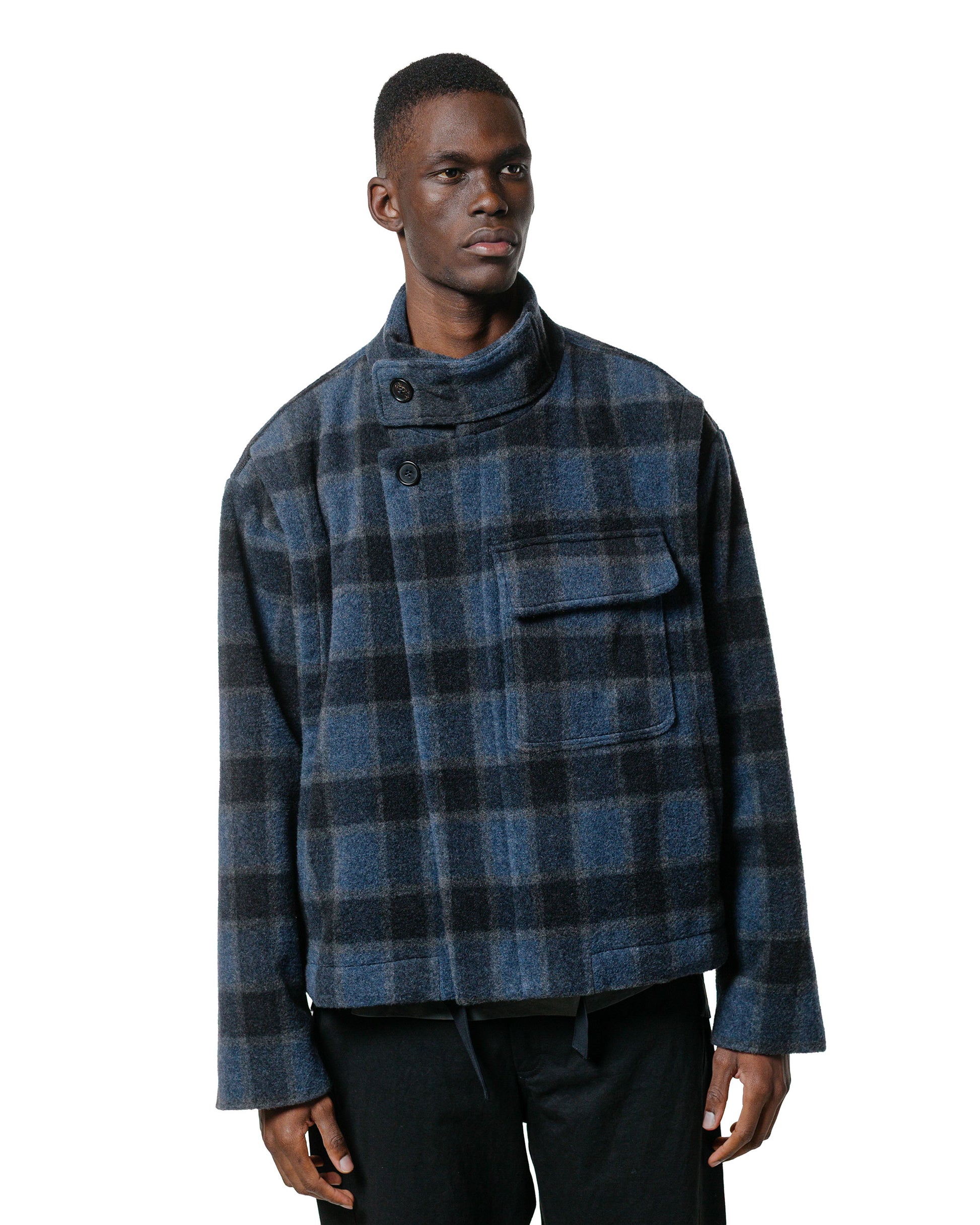 Wanze Dispatch Jacket Brushed Wool Plaid