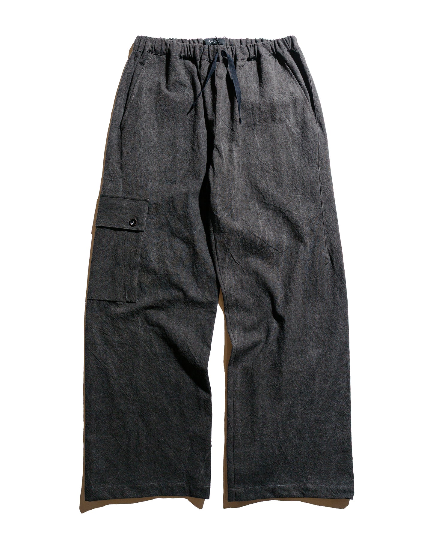 Wanze Easy Pant Cotton Linen Ramie Dark Charcoal