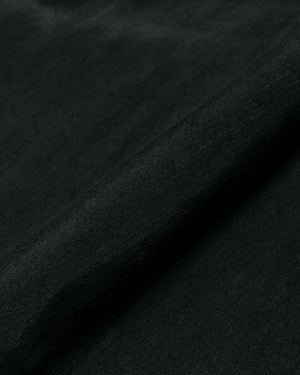 Wanze Easy Pant Linen Viscose Black fabric