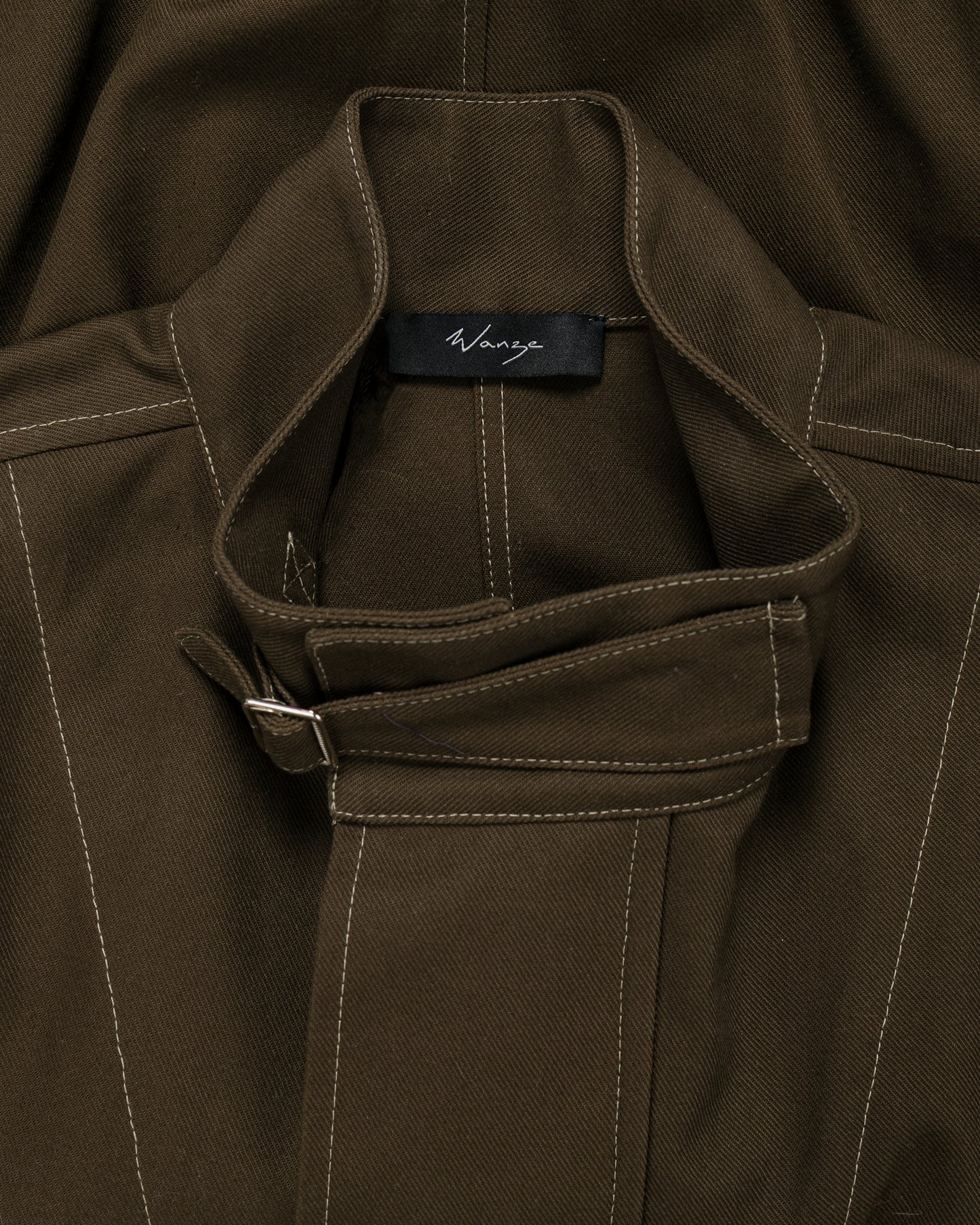 Wanze Flight Jacket Cotton Twill Army Green
