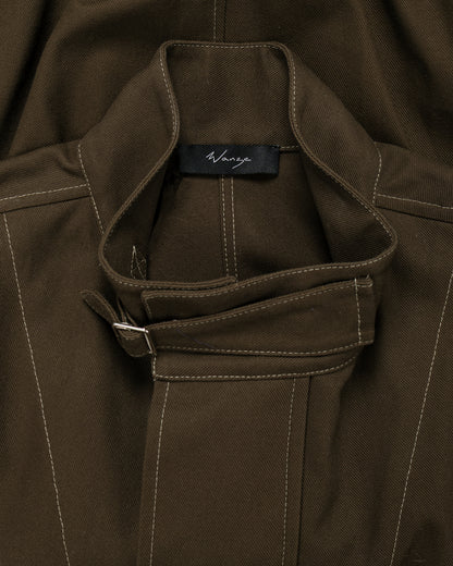 Wanze Flight Jacket Cotton Twill Army Green