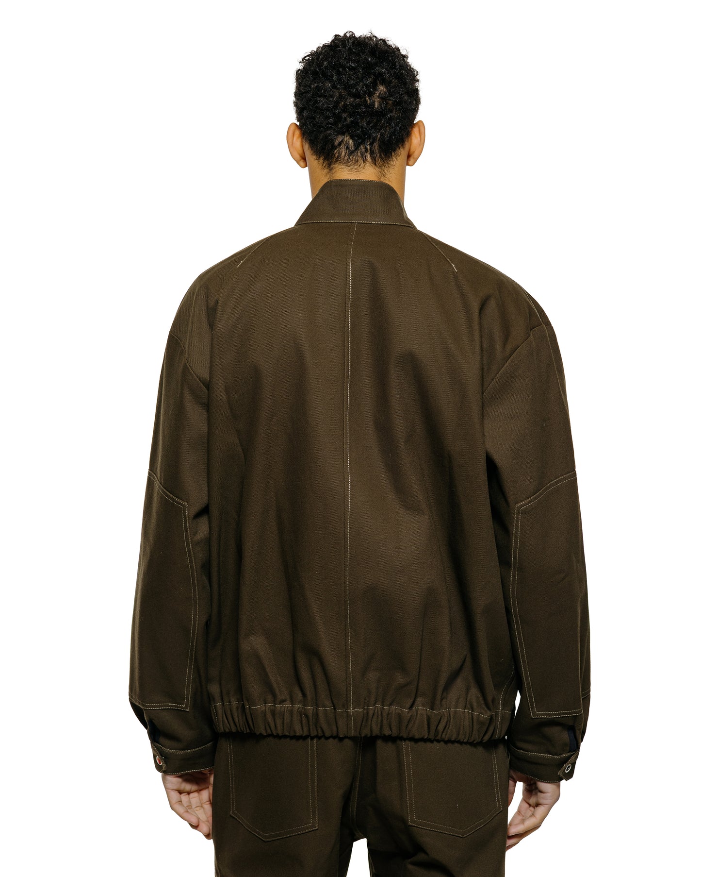Wanze Flight Jacket Cotton Twill Army Green