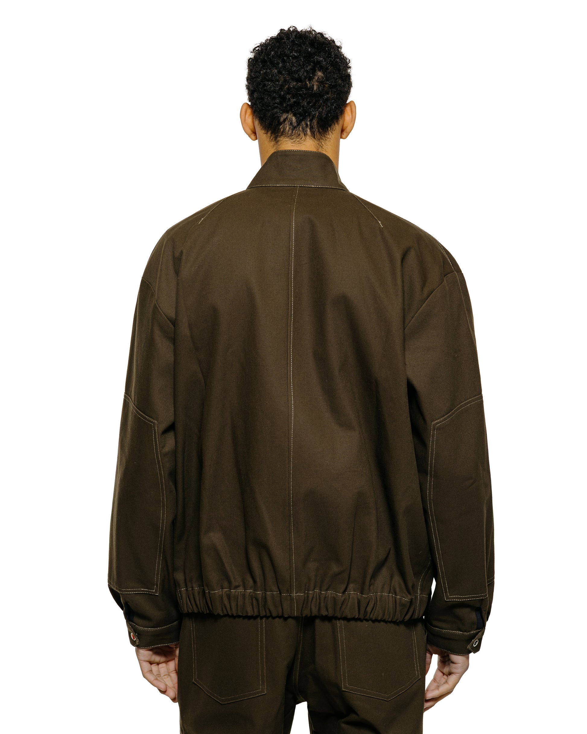 Wanze Flight Jacket Cotton Twill Army Green