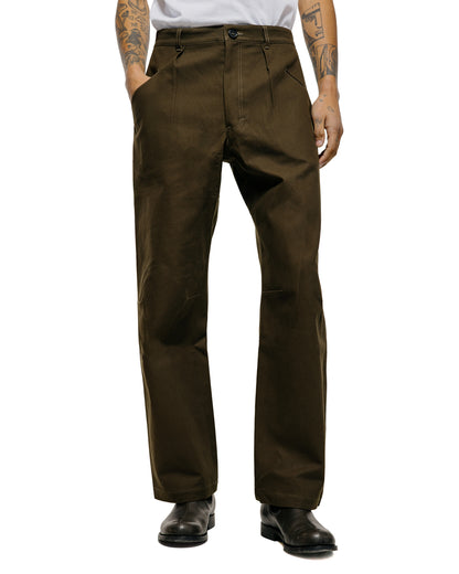 Wanze Flight Pant Cotton Twill Army Green