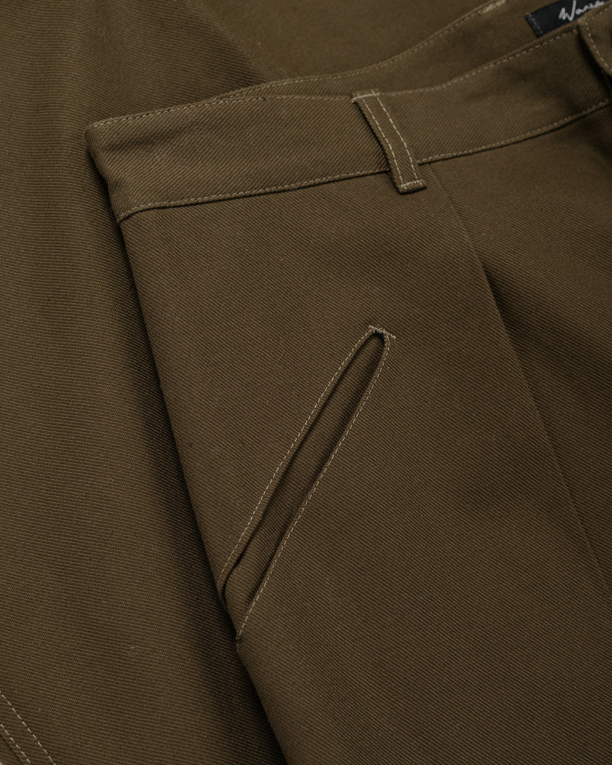 Wanze Flight Pant Cotton Twill Army Green