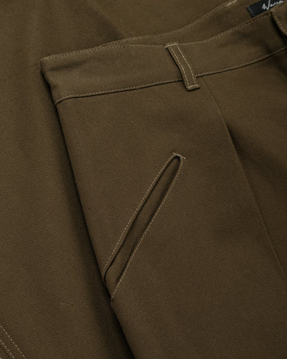 Wanze Flight Pant Cotton Twill Army Green