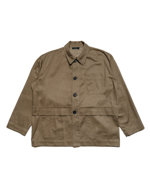 【未使用】DAN Canvas Forestiere Jacket‐TAUPE 未使用】DAN Canvas Forestiere Jacket‐TAUPE Wanze Forestiere