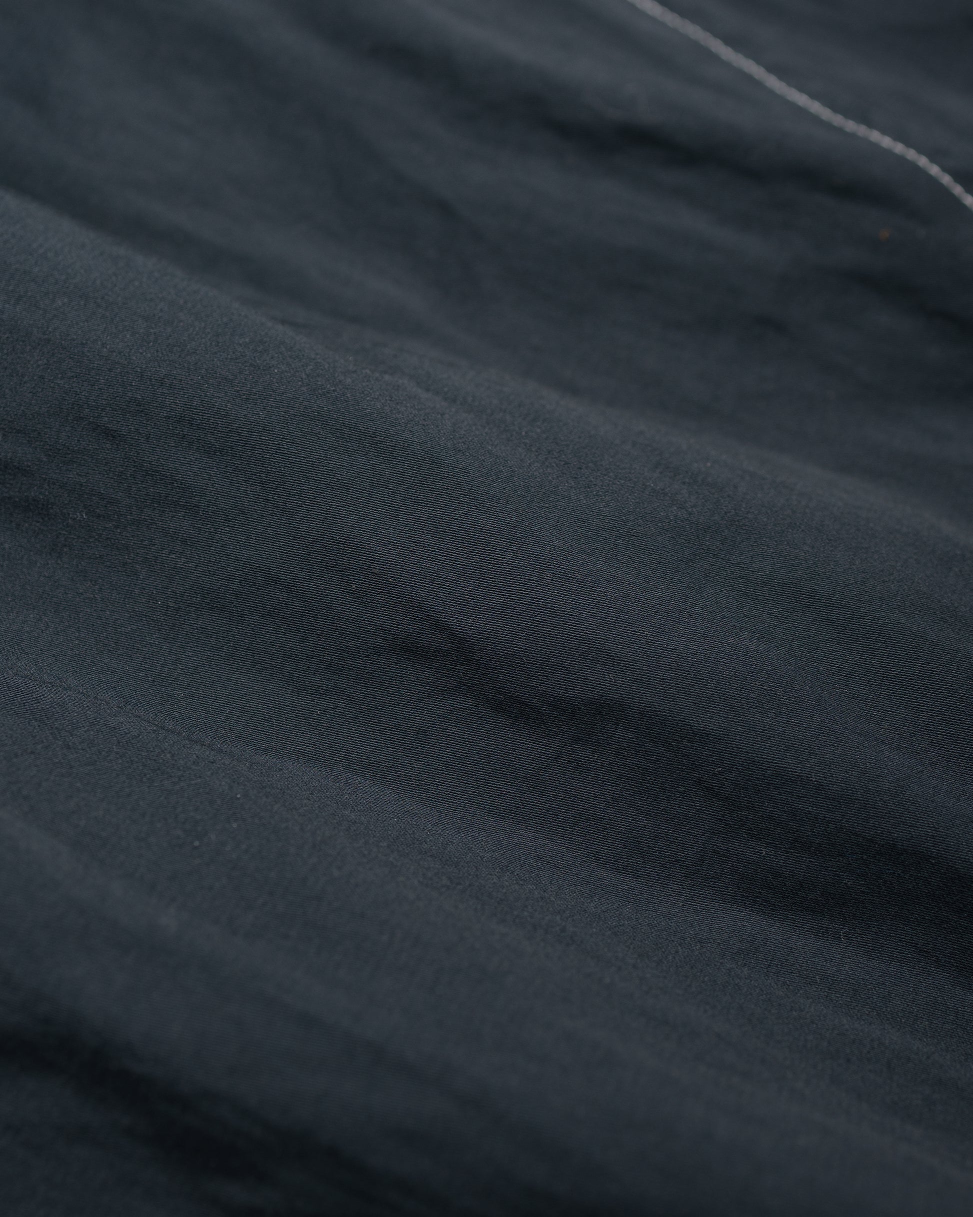 Wanze Funnel Neck Zip Anorak Cotton Metal Midnight