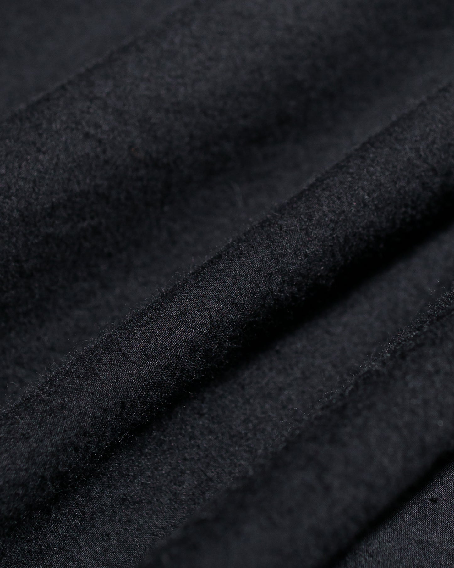 Wanze Half Zip Shirt Typewriter Cotton Black