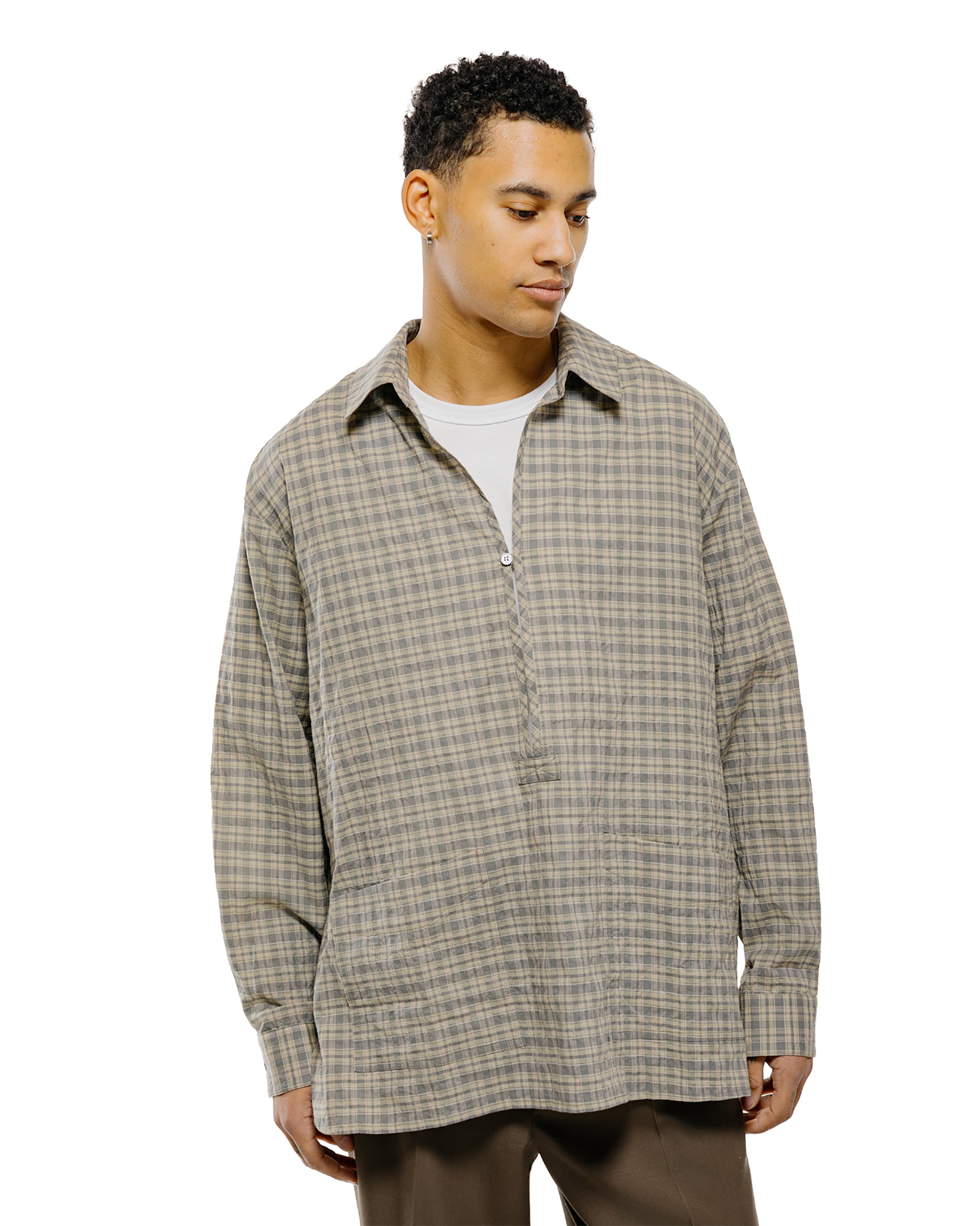 Wanze Skipper Shirt Organic Cotton Moss