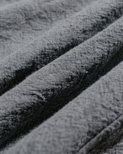Wanze Type 1 Overshirt Cotton Linen Ramie Light Charcoal