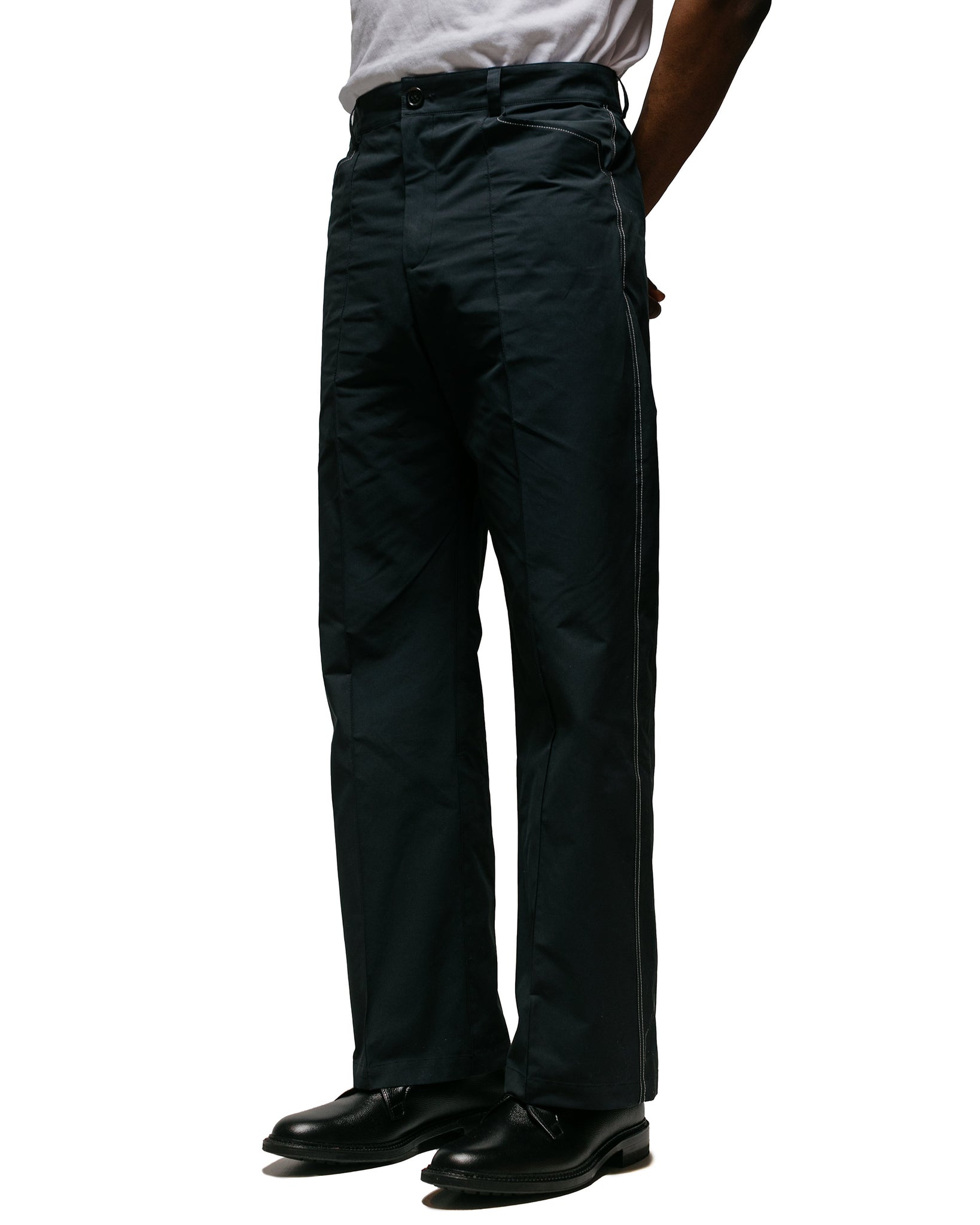 Wanze Work Trouser Cotton Navy model front