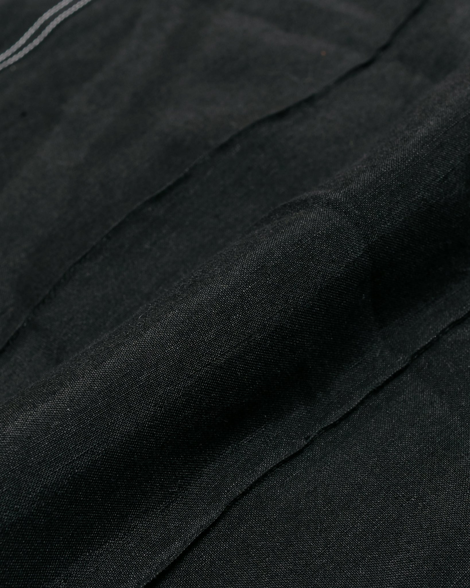 Wanze Work Trouser Linen Viscose Black fabric