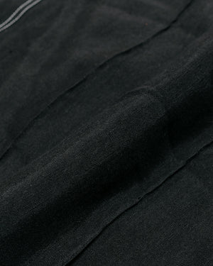 Black Linen Viscose Trouser