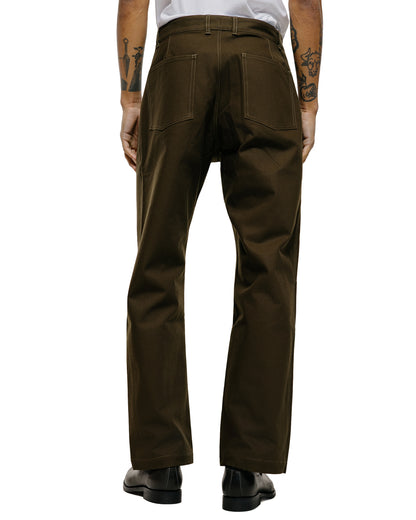 Wanze Flight Pant Cotton Twill Army Green