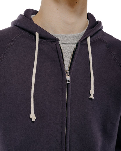 Warehouse Lot. 496 Raglan Freedom Full Zip Hood Dark Navy