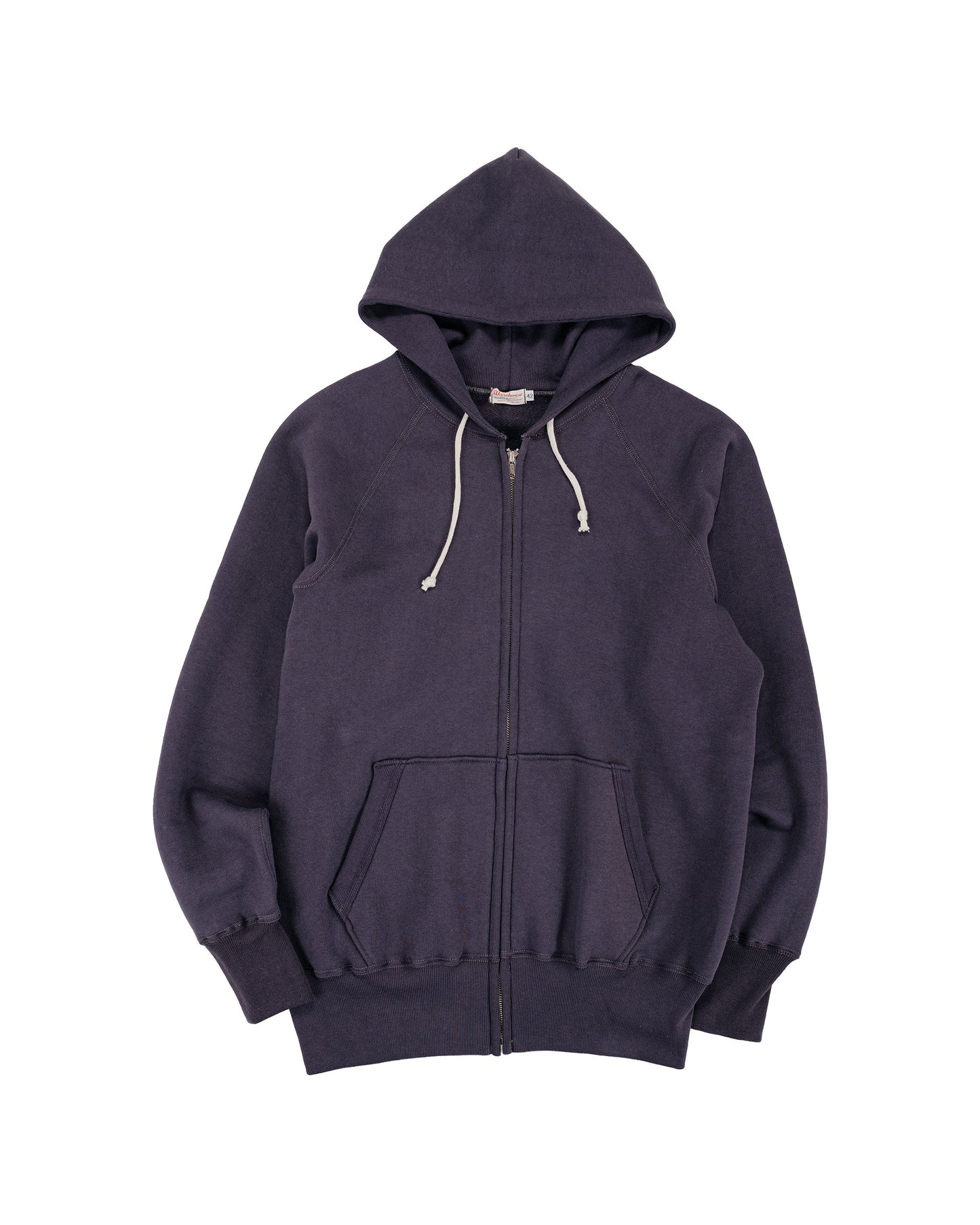Warehouse Lot. 496 Raglan Freedom Full Zip Hood Dark Navy