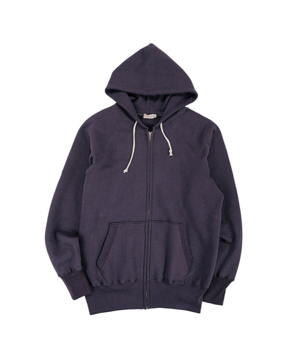 Warehouse Lot. 496 Raglan Freedom Full Zip Hood Dark Navy