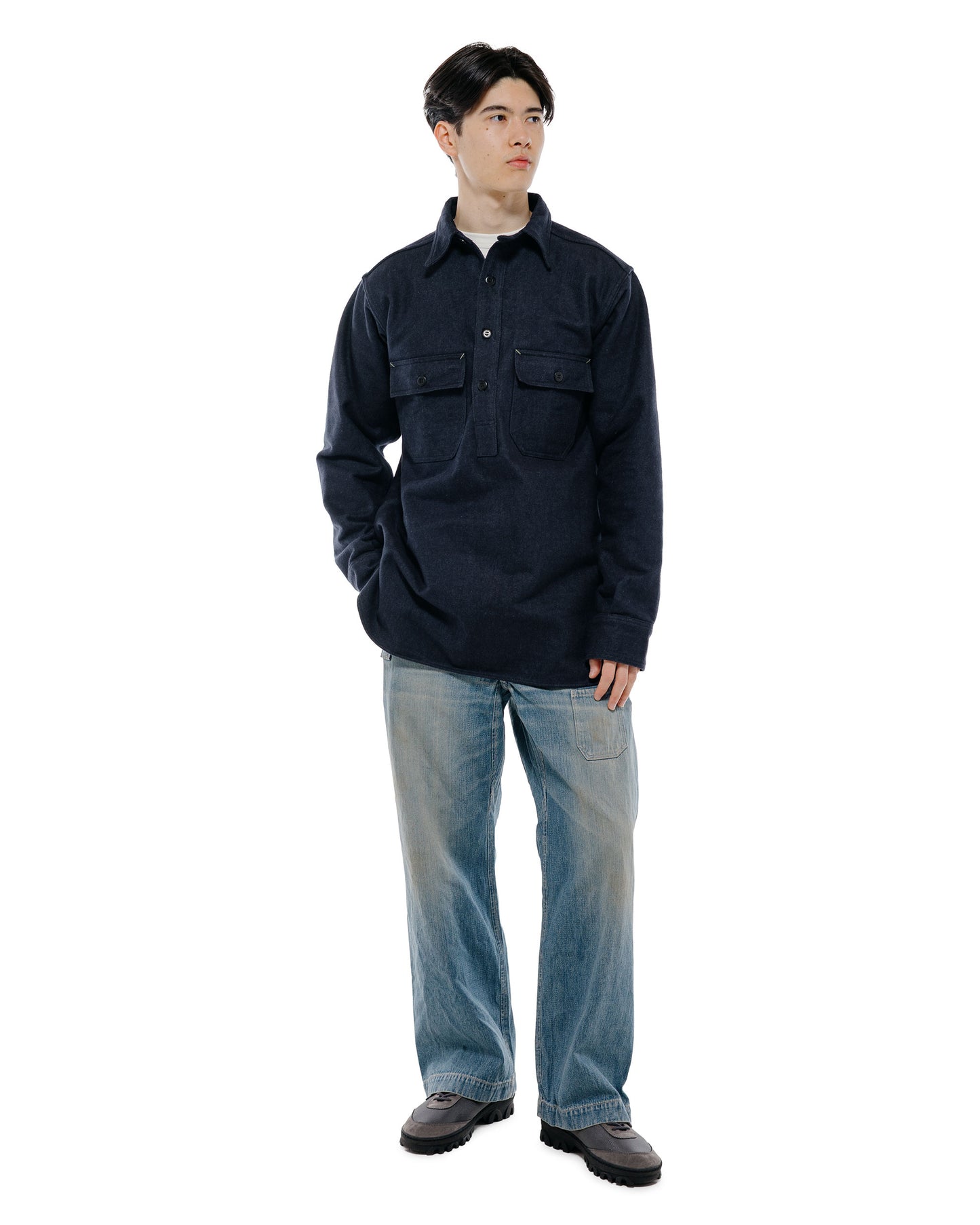 Warehouse Lot. JG-04 1930s Chief Petty Officer C.P.O Shirt Navy