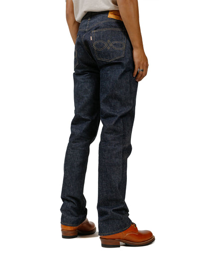 Warehouse Lot. 1000XX Indigo Denim model back