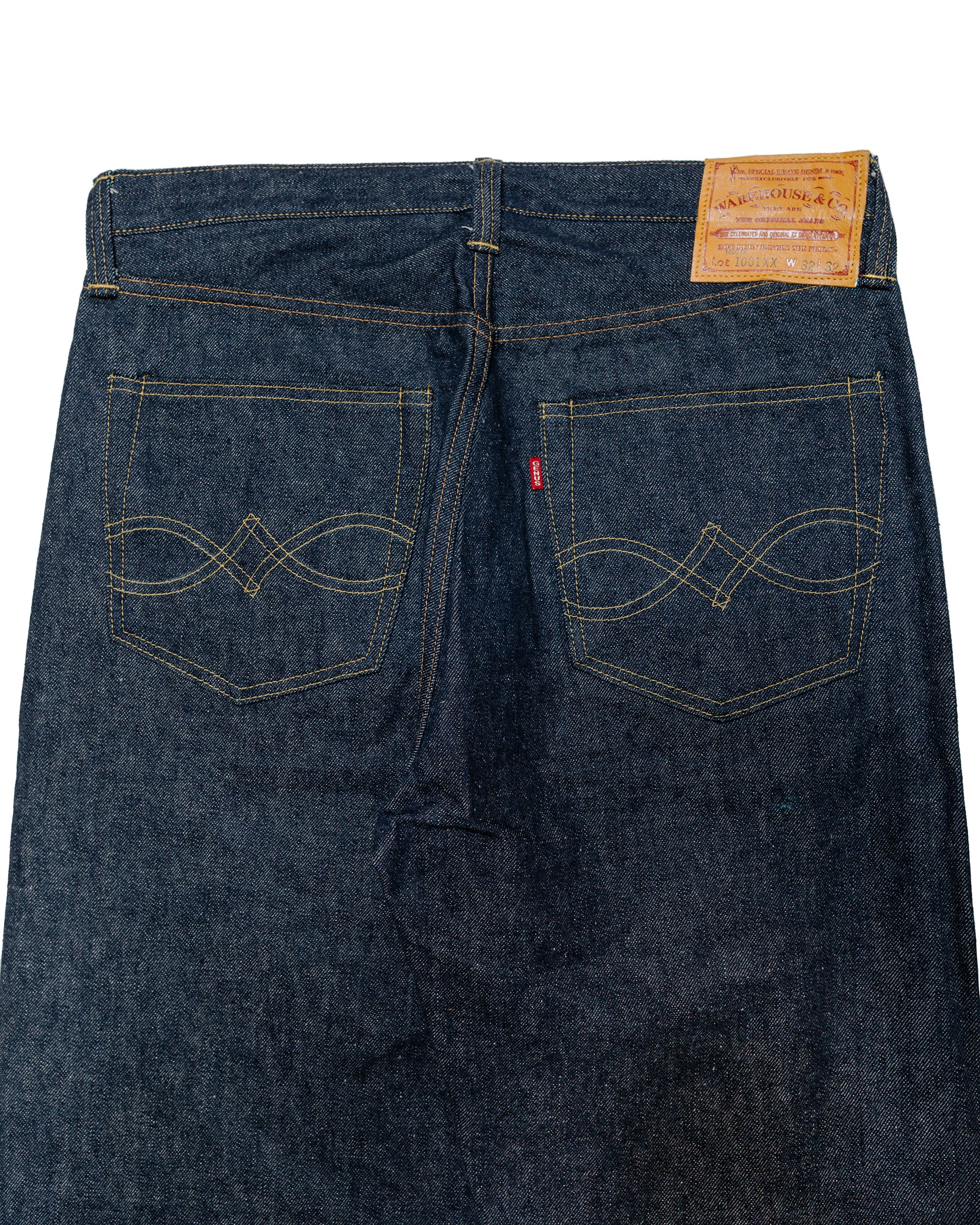 Warehouse Lot. 1001XX(1000XX) 1947 Model Indigo Denim