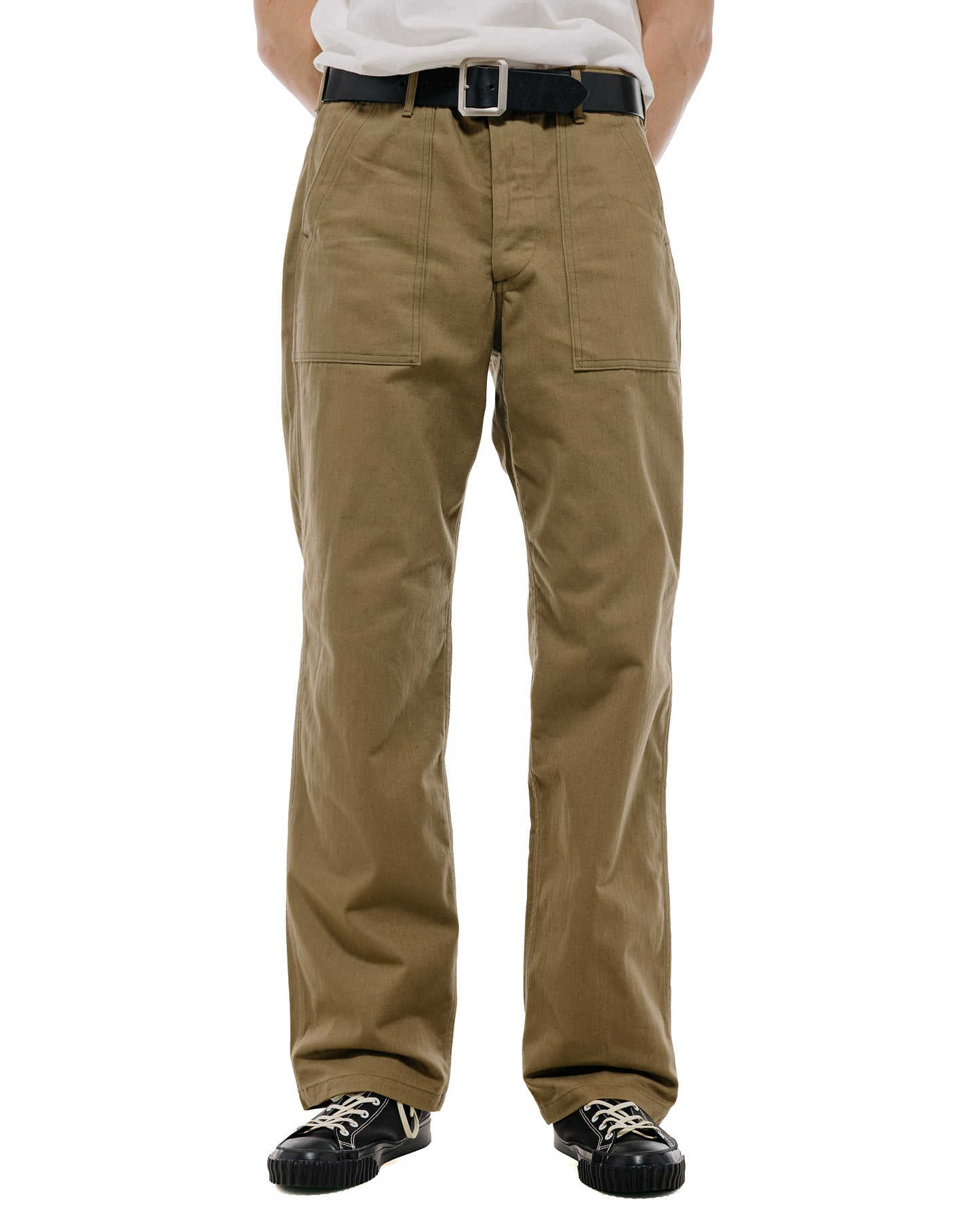 Warehouse Lot. 1086 Military Herringbone Pants OD Green