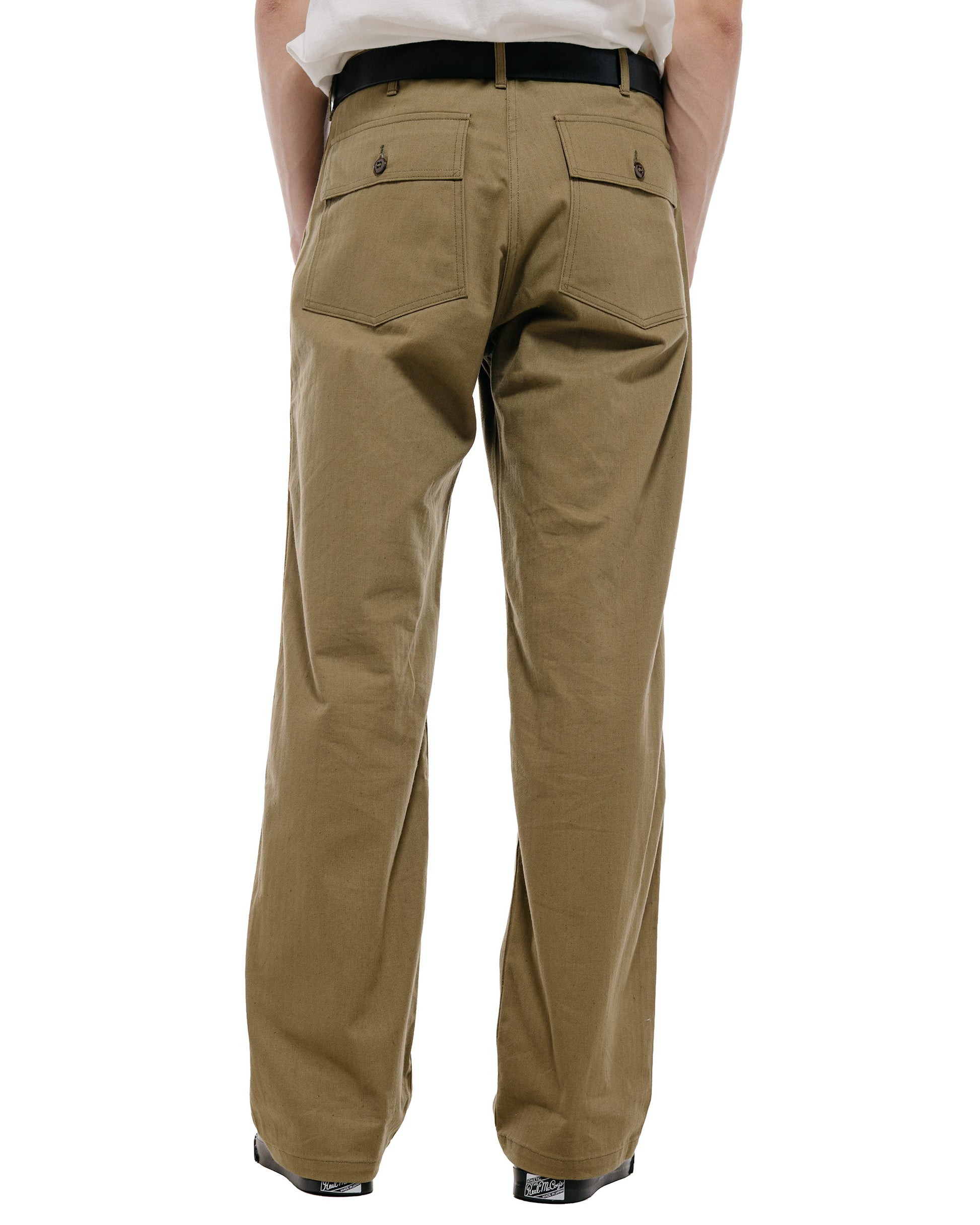 Warehouse Lot. 1086 Military Herringbone Pants OD Green