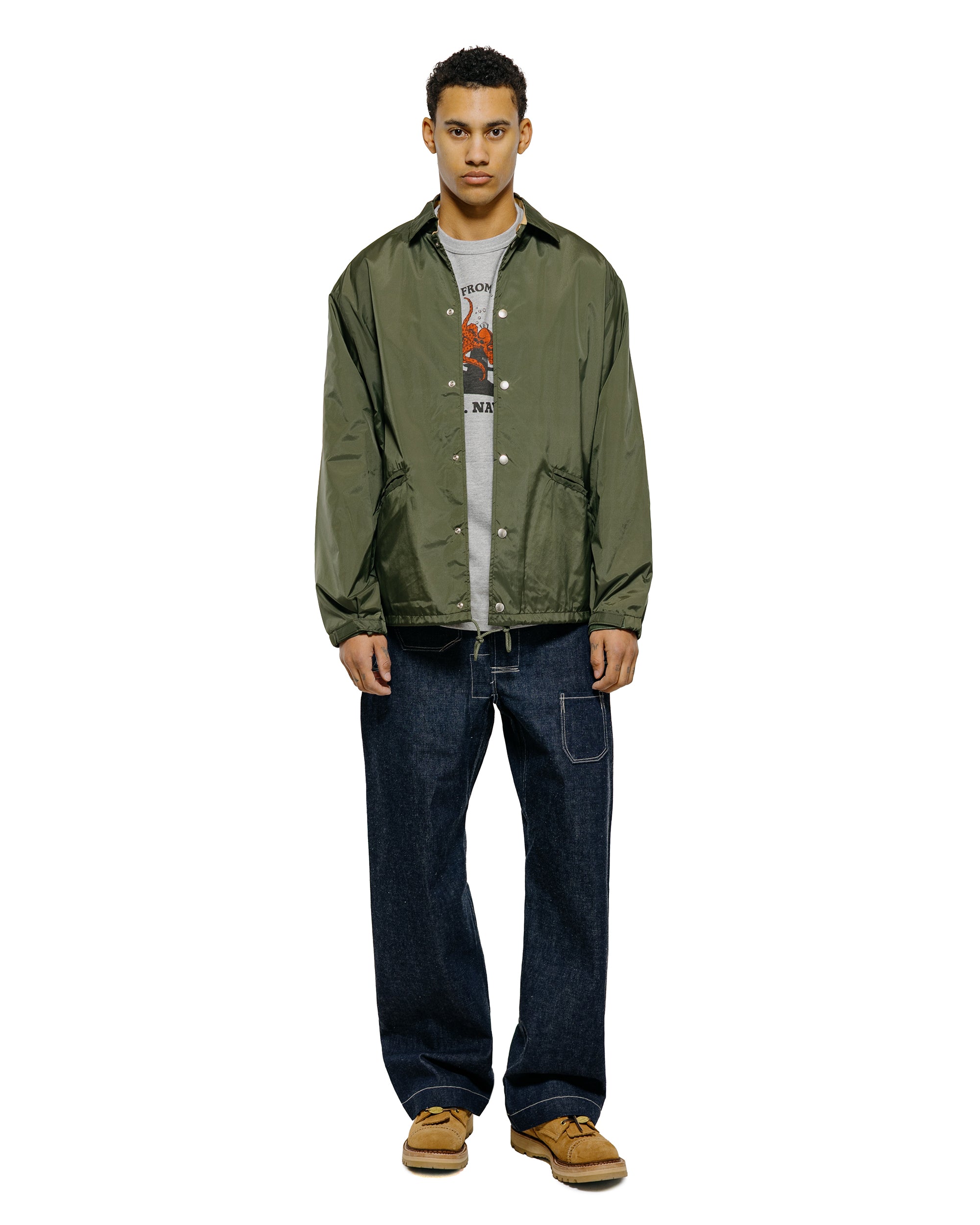 Warehouse Lot. 2230 1970's Guide And Coach Jacket OD Green