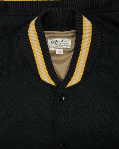 Warehouse Lot. 2239 1950's Army Varsity Jacket Plain Black